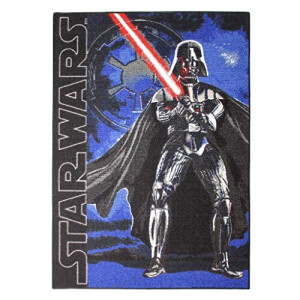 Tapis Star Wars noir 95x133 cm