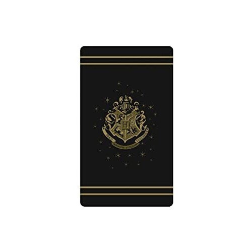 Tapis Poudlard - Harry Potter - noir 75x130 cm