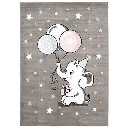Tapis Dumbo gris blanc bleu 120x170 cm variant 0 