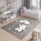 Tapis Dumbo gris blanc bleu 120x170 cm - miniature variant 6