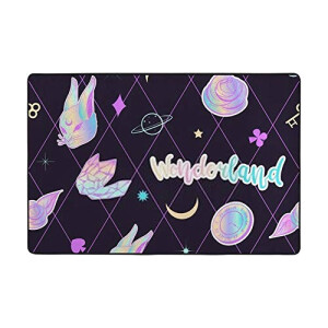 Tapis Lapin blanc - Alice au pays des merveilles - 203x147 cm