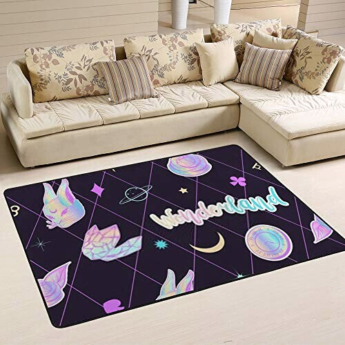 Tapis Lapin blanc - Alice au pays des merveilles - 203x147 cm variant 3 
