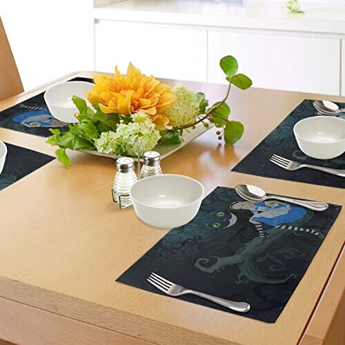 Tapis Alice au pays des merveilles multi 30x45 cm variant 2 