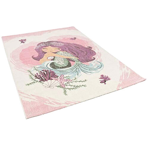 Tapis La petite sirène rose 120x170 cm variant 0 