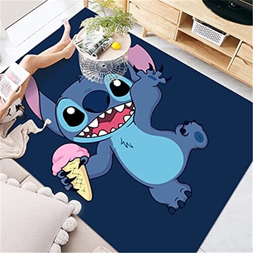 Tapis Lilo - Stitch - 60x90 cm