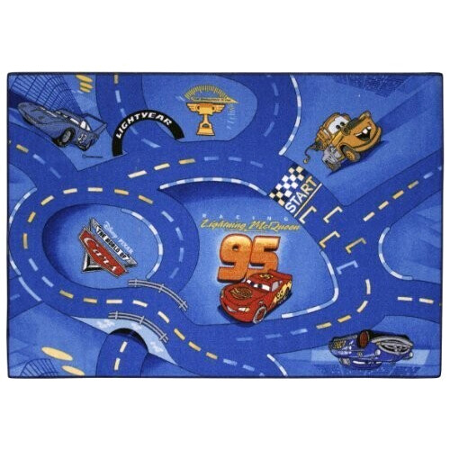 Tapis Cars bleu 80x150 cm variant 0 