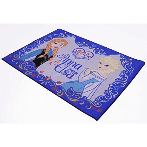 Tapis Anna, Elsa - La reine des neiges - bleu 95x133 cm variant 4 