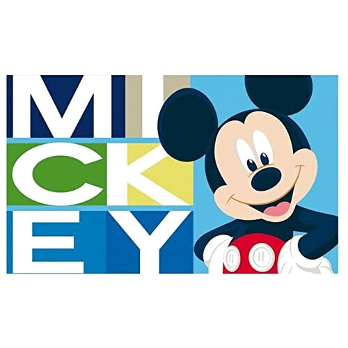 Tapis Mickey multicolore