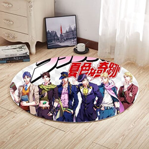Tapis JoJo's Bizarre Adventure type rond 120 cm