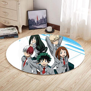 Tapis My Hero Academia type f. rond 120 cm
