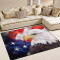 Tapis Aigle multicolore 160x122 cm - miniature