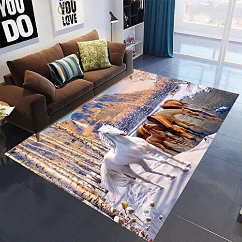 Tapis Cheval couleur 50x80 cm