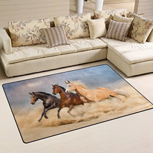 Tapis Cheval multicolore 100x150 cm