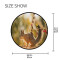 Tapis Écureuil multicolore rond 92x92 cm - miniature variant 4