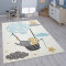 Tapis Éléphant crème 120x160 cm - miniature