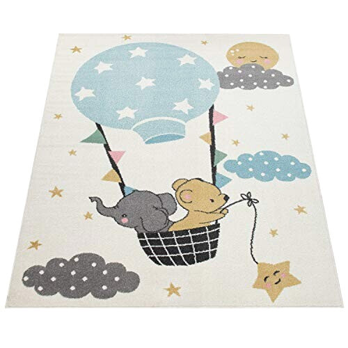 Tapis Éléphant crème 120x160 cm variant 3 