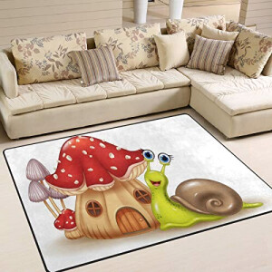 Tapis Escargot multicolore 160x122 cm
