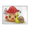 Tapis Escargot multicolore 160x122 cm - miniature variant 1