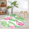 Tapis Flamant rose rond 40 cm - miniature