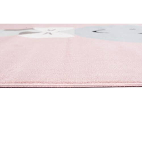 Tapis Girafe rose gris bleu 200x300 cm variant 4 