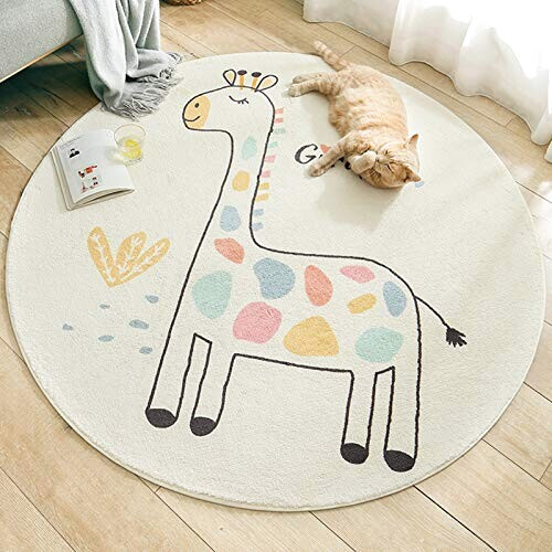 Tapis Girafe rond 120x120 cm variant 0 