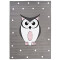 Tapis Hibou gris 80x150 cm - miniature variant 1