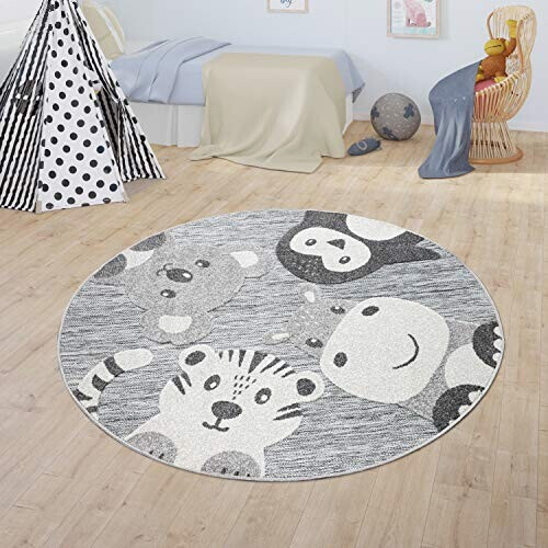 Tapis Koala gris rond 160 cm variant 0 