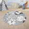 Tapis Koala gris rond 160 cm - miniature variant 1