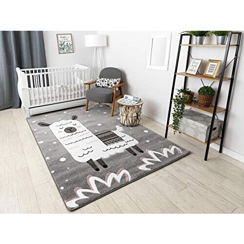 Tapis Lama petit gris 120x170 cm