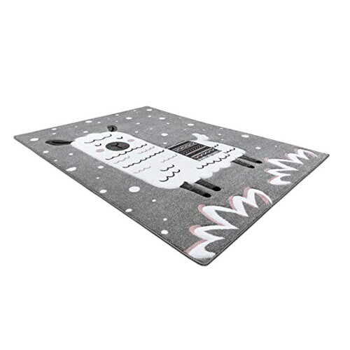 Tapis Lama petit gris 120x170 cm variant 2 