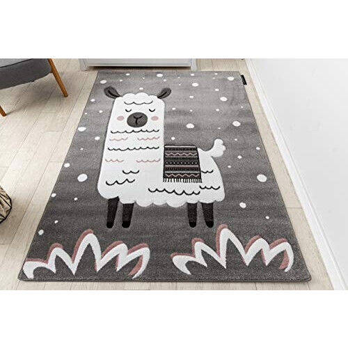 Tapis Lama petit gris 120x170 cm variant 3 