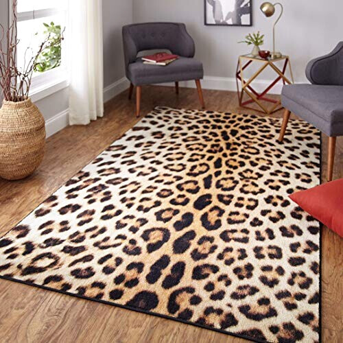 Tapis Léopard rectangle 180x280 cm