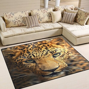 Tapis Léopard multicolore 160x122 cm
