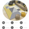 Tapis Licorne couleur - miniature variant 4