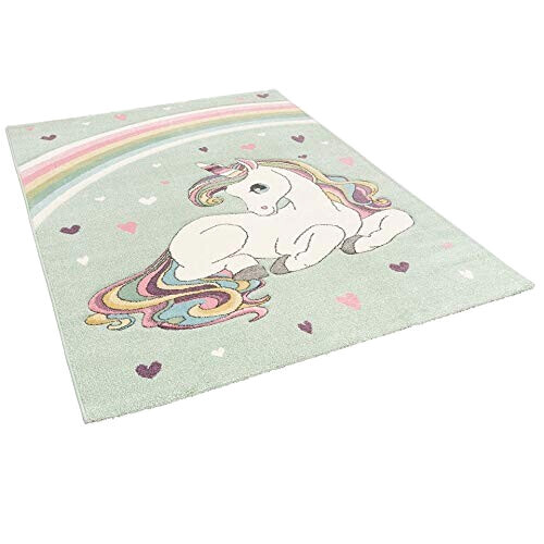 Tapis Licorne vert 120x170 cm variant 0 
