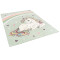 Tapis Licorne vert 120x170 cm - miniature variant 1