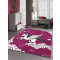 Tapis Licorne fuchsia 120x170 cm - miniature