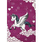 Tapis Licorne fuchsia 120x170 cm - miniature variant 1