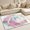 Tapis Licorne multicolore 160x122 cm - miniature