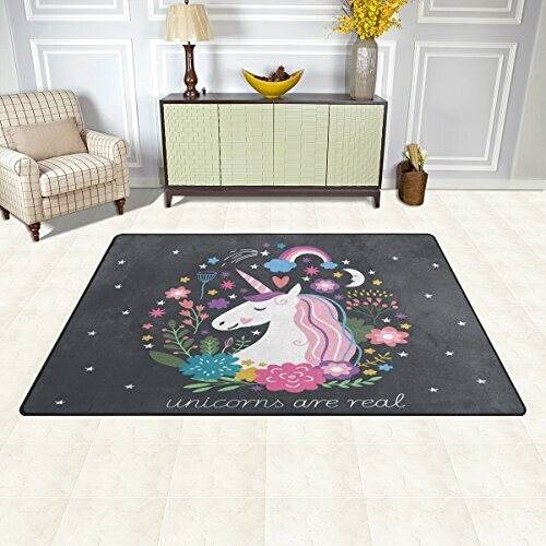 Tapis Licorne multicolore 80x150 cm variant 1 