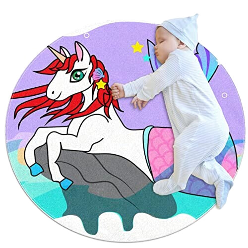 Tapis Licorne couleur 70 cm