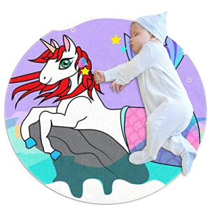 Tapis Licorne couleur 70 cm