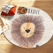 Tapis Lion rond 150 cm - miniature