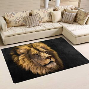 Tapis Lion multicolore 100x150 cm