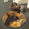 Tapis Lion rond 40 cm - miniature variant 1