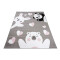 Tapis Ours gris blanc 80x150 cm - miniature variant 7
