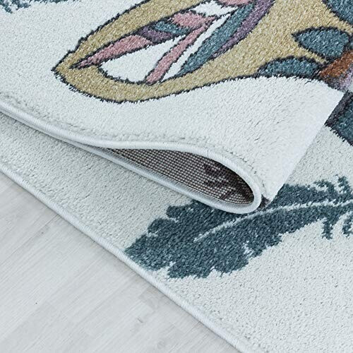 Tapis Ours violette rond 120 cm variant 1 