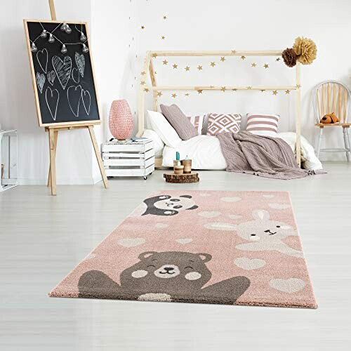 Tapis Ours rose clair/beige 80x150 cm variant 0 