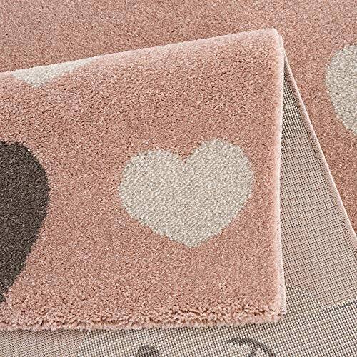 Tapis Ours rose clair/beige 80x150 cm variant 6 