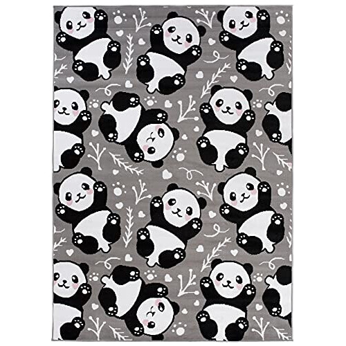 Tapis Panda gris blanc 80x150 cm variant 0 